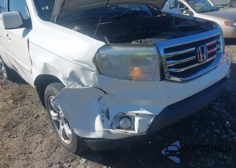 2012 Honda Pilot Ex-L from USA, damaged, VIN 5FNYF3H77CB043146